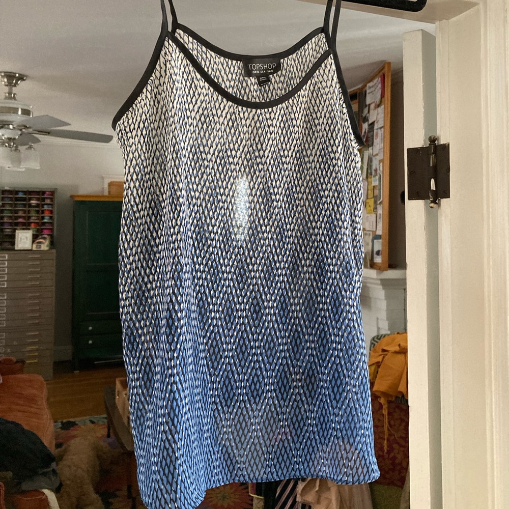 Top shop ombré tank